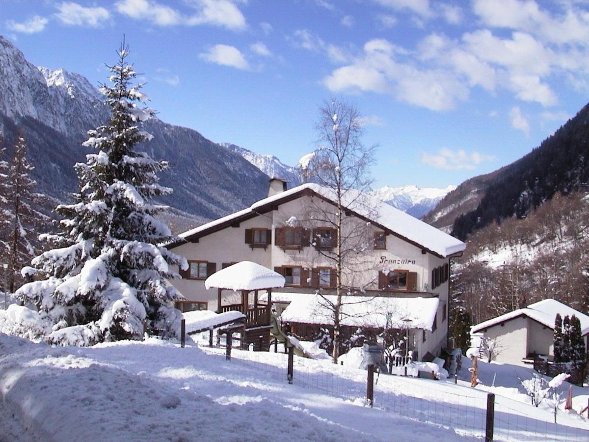 B&B Pranzaira Vicosoprano Exteriör bild