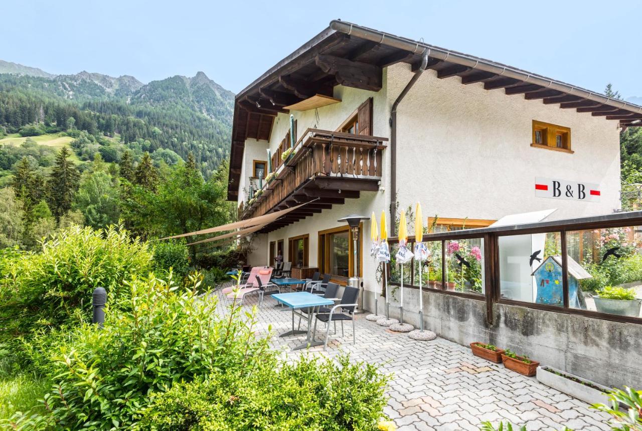 B&B Pranzaira Vicosoprano Exteriör bild